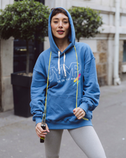 Hoodie bleu roi