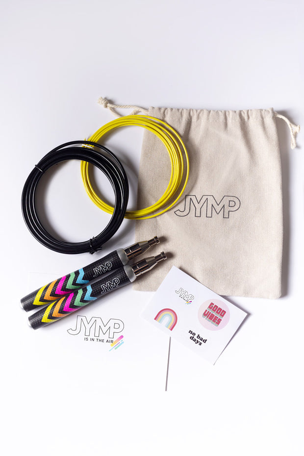 PRÉCOMMANDE -25% | JYMP&STRONG | 5 semaines | + Corde Double Rope