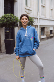 Hoodie bleu roi