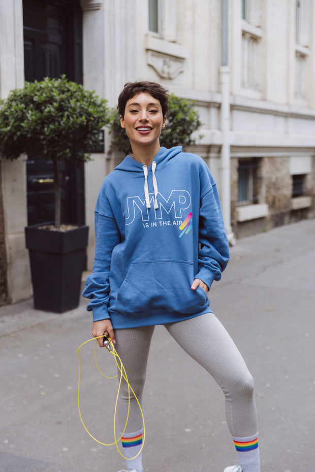 Hoodie bleu roi