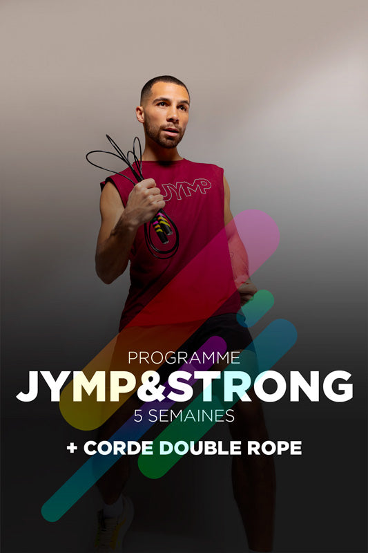 JYMP&STRONG | 5 semaines | + Corde Double Rope